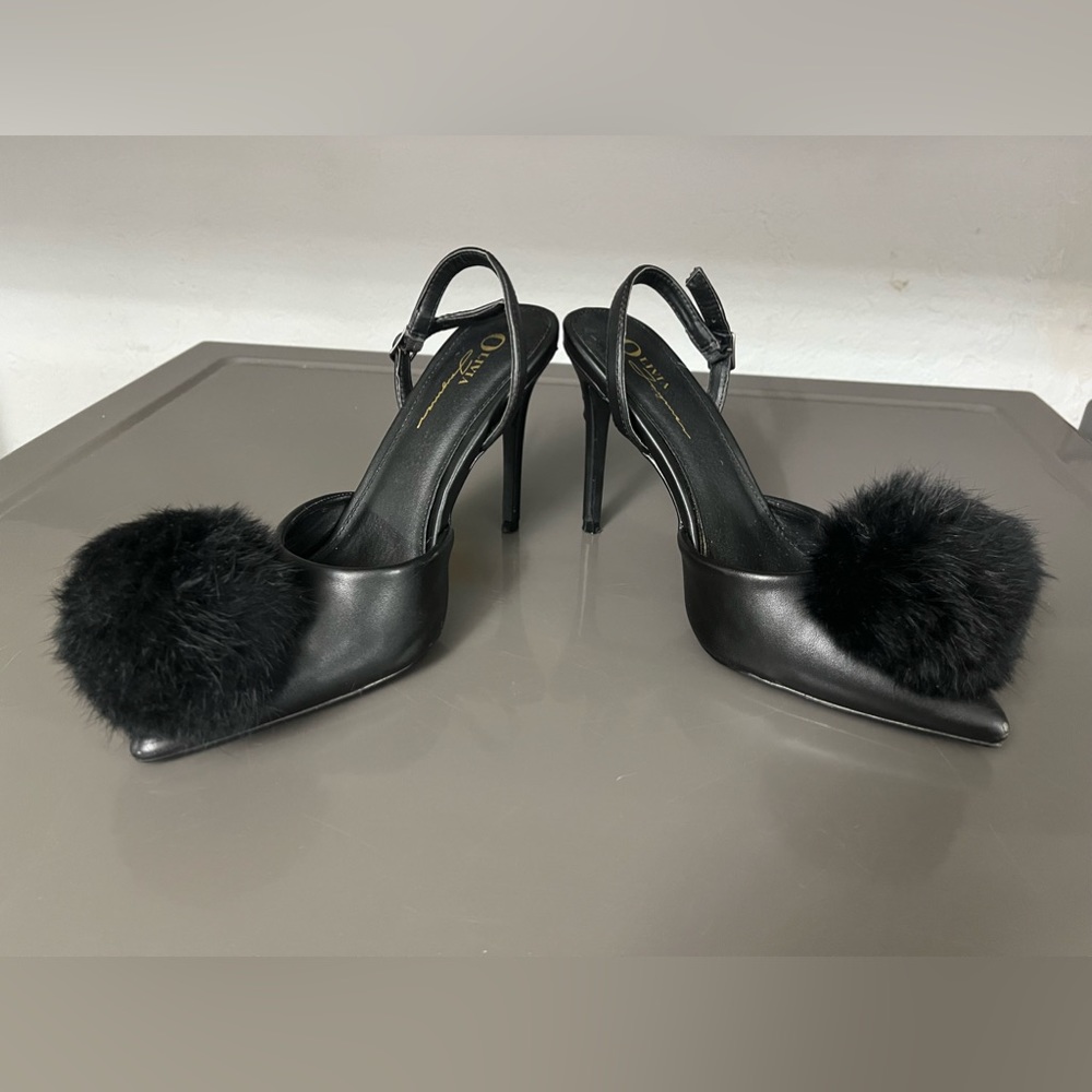 Olivia Ferguson Black high heels 👠 size  8.5